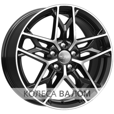 K&K KC894 7.5x17 5x114.3 ET45 60.1 Алмаз черный Camry V7